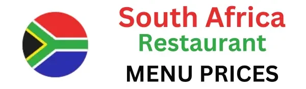 South Africa Restaurant menu prices