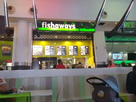 Fishaways menu South Africa